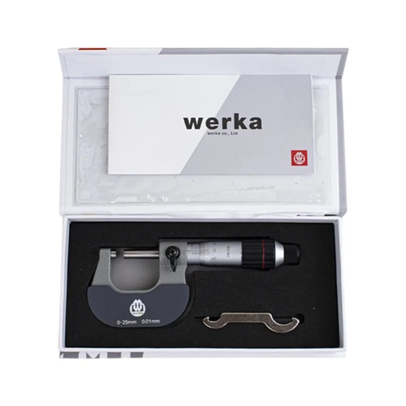 میکرومتر خارج سنج معمولی ورکا اندازه 25-0 مدل 5400-217