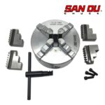 چهار نظام دستگاه تراشکاری سایز 315 میلیمتر K12-315 برند SAN OU