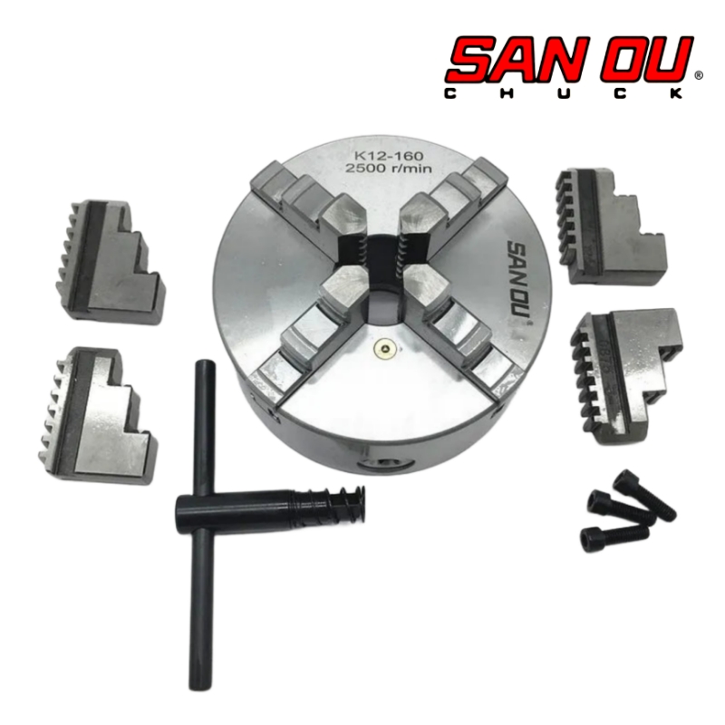 چهار نظام دستگاه تراشکاری سایز 315 میلیمتر K12-315 برند SAN OU چهار نظام دستگاه تراشکاری سایز 315 میلیمتر K12-315 برند SAN OU